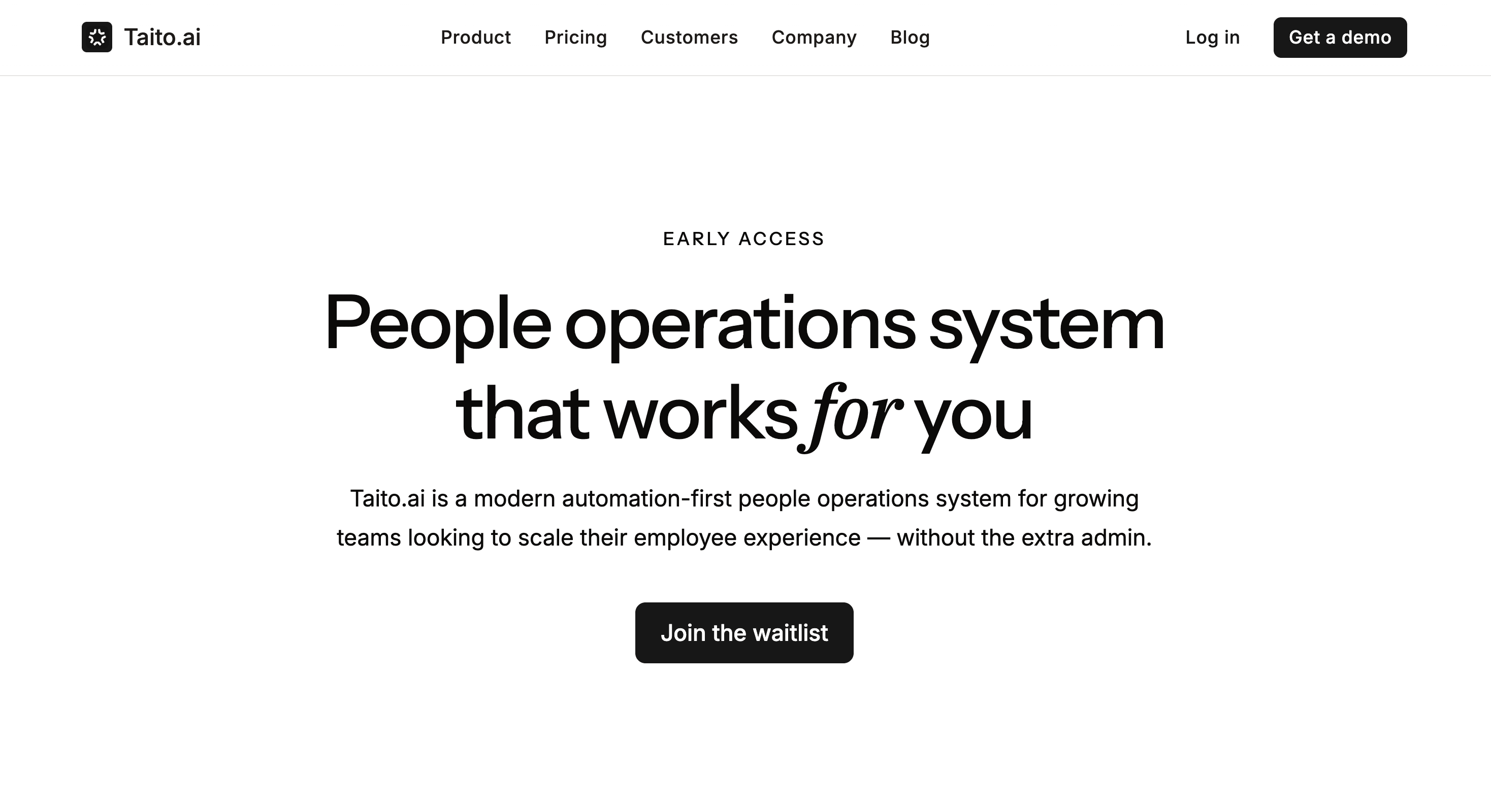 Taito.ai: People Operations System that works for you