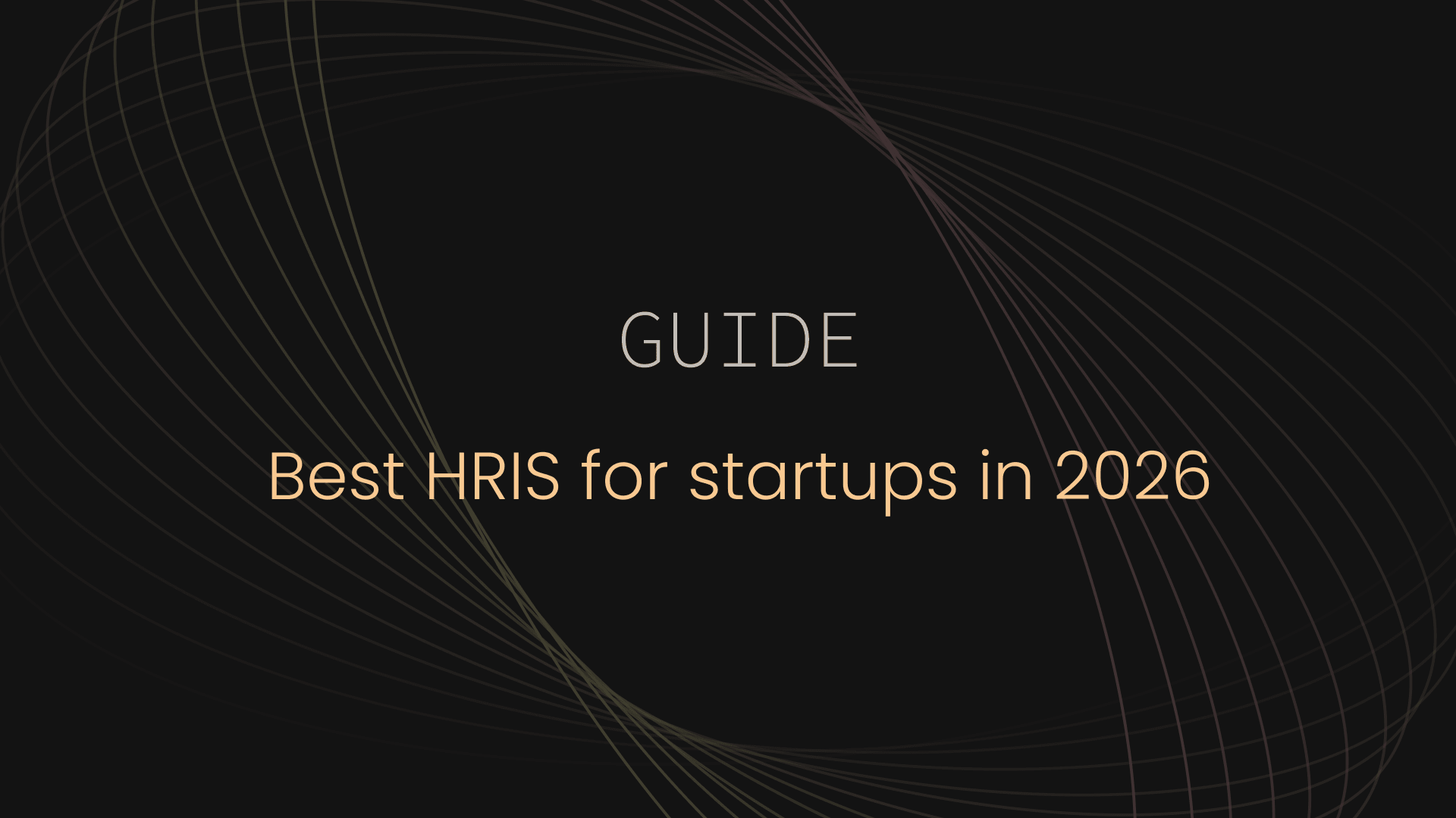 Image: Best HRIS for startups in 2026