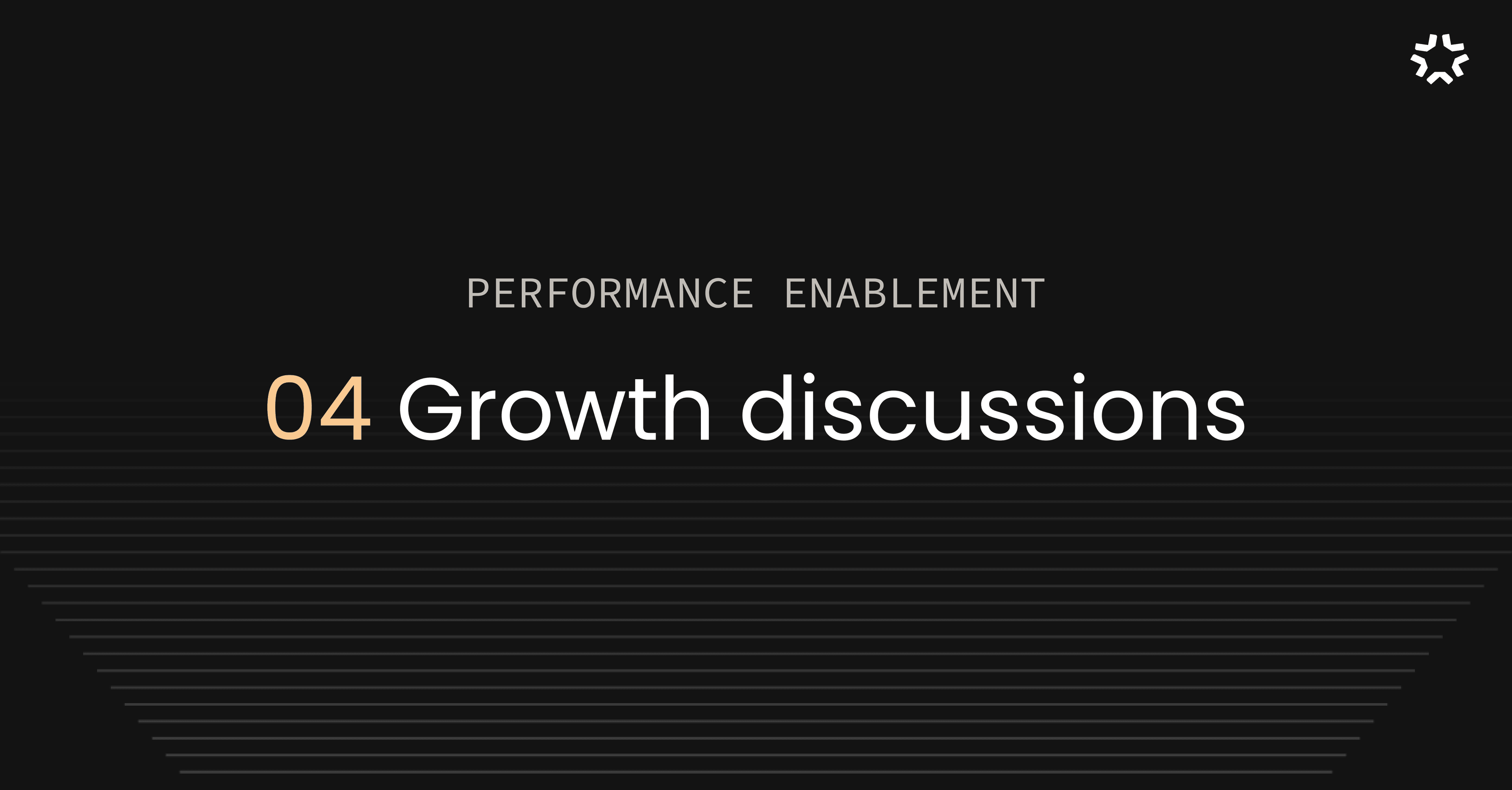Growth discussions